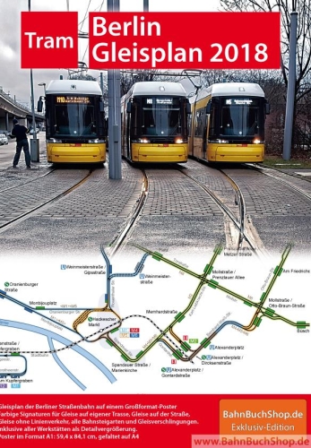 Tram Berlin Gleisplan 2018 Tram Berlin Gleisplan 2018