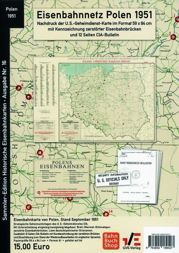 Eisenbahnnetz Polen 1951 Eisenbahnnetz Polen 1951