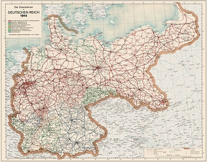 Die Eisenbahnen im Deutschen Reich 1914 Die Eisenbahnen im Deutschen Reich 1914