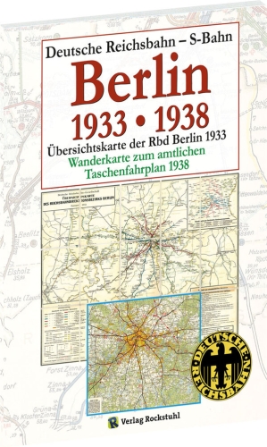 Übersichtskarten der Reichsbahndirektion Berlin April 1933 und Mai 1938 Übersichtskarten der Reichsbahndirektion Berlin April 1933 und Mai 1938