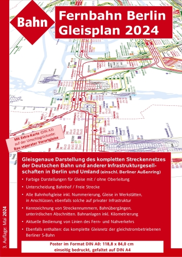 Gleisplan Fernbahn Berlin 2024