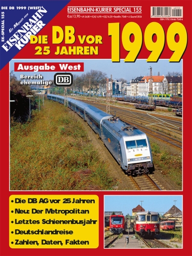 Die DB von 25 Jahren - 1999 / Ausgabe West Die DB von 25 Jahren - 1999 / Ausgabe West