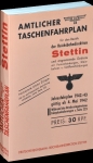 Amtlicher Taschenfahrplan für den Bezirk der Reichsbahndirektion Stettin und angrenzende Gebiete