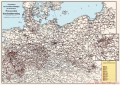 Preußische Staats-Eisenbahnverwaltung Übersichtskarte Preußen 1915 Preußische Staats-Eisenbahnverwaltung Übersichtskarte Preußen 1915