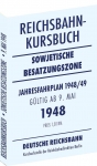 Reichsbahnkursbuch der sowjetischen Besatzungszone - gültig ab 9. Mai 1948